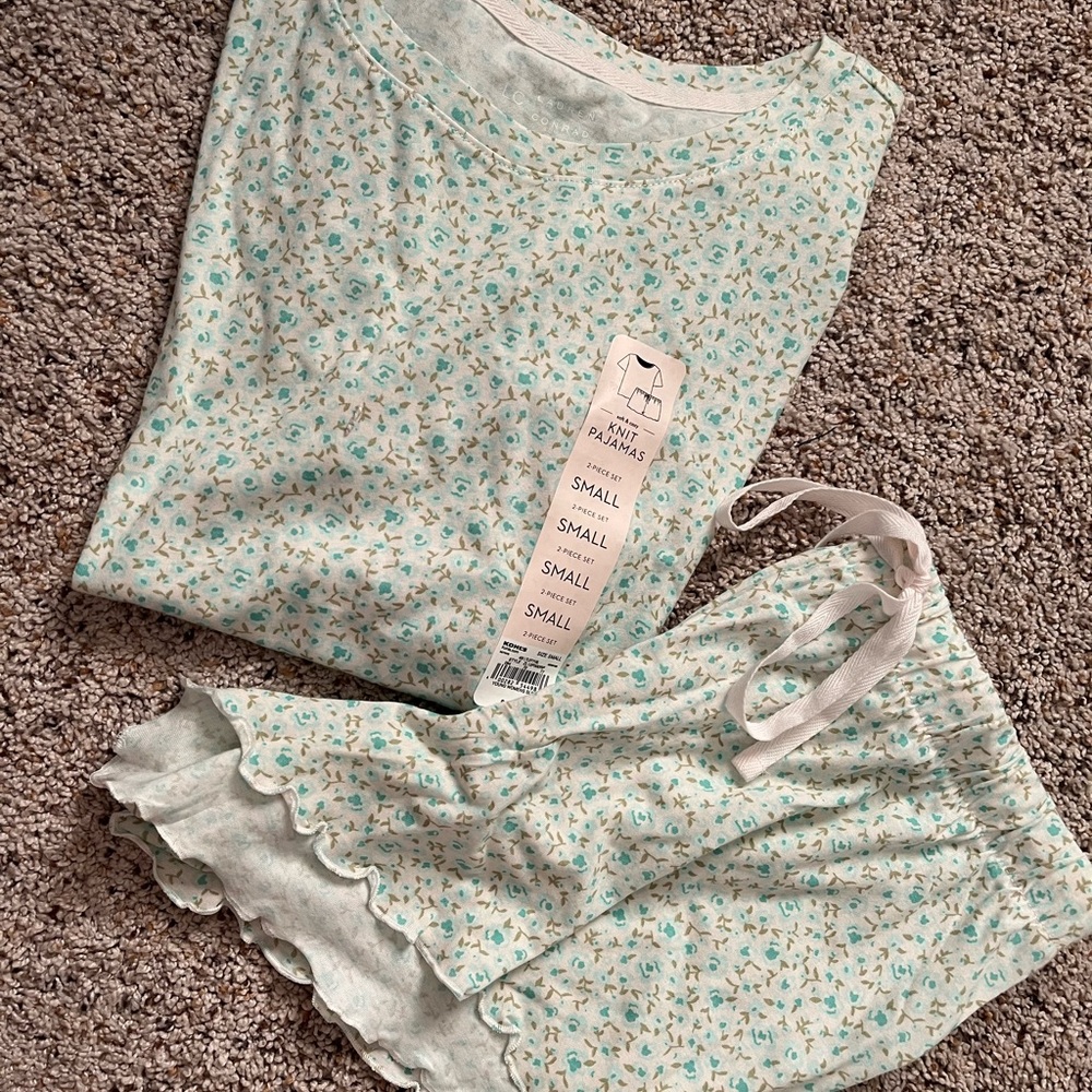 Lauren Conrad Floral Pajama Set